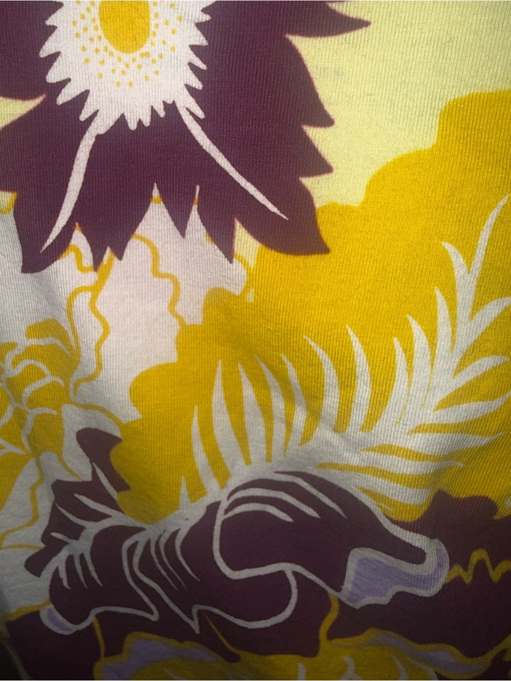Anthropologie Maeve Cinched Flutter Sleeve Floral Top Yellow Purple Medium Boho - Picture 8 of 13
